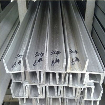 316 de Straal van het het Kanaalstaal van 316L 304 voor de Bouw van en Bouw Projecten 6mm de roestvrije straal van het kanaalstaal